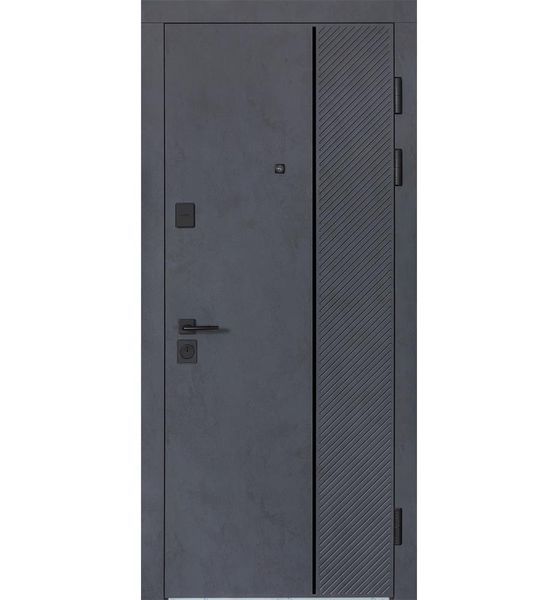 Цитадель В-606 (квадро) Kale, модель 580/543. Колір: Бетон антрацит/Оксид білий 0126 фото