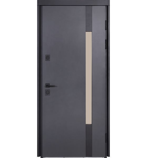 Булат Котедж, модель 705/431. Колір: Metalic anthracite/Вулична Білий атласний 0130 фото